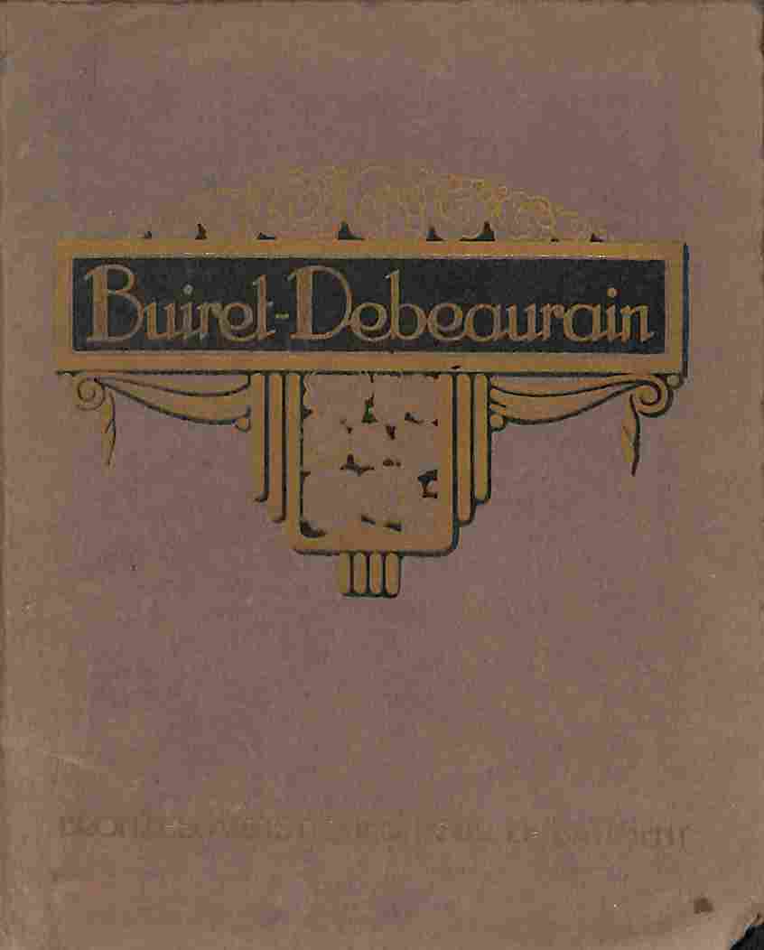 Buiret-Debeaurain...Fonderies bronze, cuivre, nickel (catalogo commerciale)